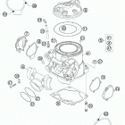 250 SX ENGINE Цилиндр
