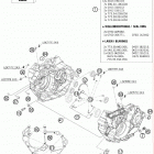 450 SXS-F ENGINE Картер двигателя