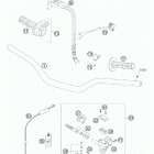 450 XC-W CHASSIS Handlebar, c ontrols