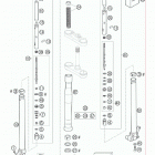 65 SX CHASSIS Вилка