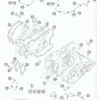 85 SX 19-16 ENGINE Картер двигателя
