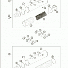450 SMR Exhaust silencer 450-525 / 2005