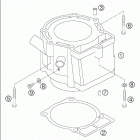 450/525 SX RACING Cylinder 450 sx + smr  /  2005