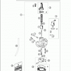 50 MINI ADVENTURE Carburetor dellorto 50 ac  /  2005