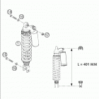 640 LC4 SUPERMOTO Shock absorber wp 640 / 2005