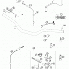 250/300 EXC Handlebar, controls 250 / 300