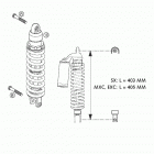 250/300 EXC Shock absorber wp 250 / 300