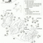 450 SMR Engine case 450 / 525