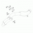 450 SMR Exhaust pipe 450 / 525