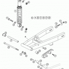 50 SENIOR ADVENTURE Swingarm, shock absorber 50 senior adv.