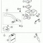 50 SX PRO SENIOR LC Hand brake cylinder 50 lc