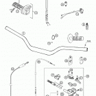 250 EXC RACING, 450/525 SX, MXC, EXC RACING Handlebar, controls 250 / 450 / 525