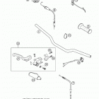 50 MINI ADVENTURE GS, 50 JUNIOR ADVENTURE, 50 SENIOR ADVENTURE Handlebar, controls 50