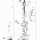 50 MINI ADVENTURE GS, 50 JUNIOR ADVENTURE, 50 SENIOR ADVENTURE Dellorto carburetor dellorto 50