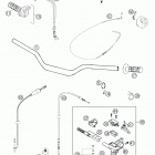 640 LC4 ENDURO, 640 LC4 SUPERMOTO Handlebar, controls 640