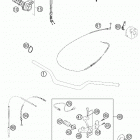 640 LC4, 640 LC4 SUPERMOTO Handlebar, controls 640