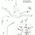 660 SUPERMOTO FACTORY REPLICA Handlebar, controls 660