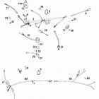 125/200 SX MXC EXC CHASSIS Kabelstrang getrenntschmierung wiring harness seperate l...