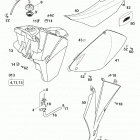 250/300/380 SX MXC EXC CHASSIS Tank,sitzbank,verkleidung sx tank,seat,covers sx 125-380