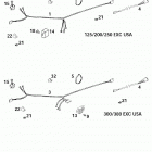 250/300/380 SX MXC EXC CHASSIS Kabelstrang exc usa wiring harness exc usa 250 / 300 / 3...