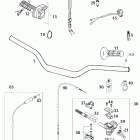 400/520 SX MXC EXC RACING CHASSIS Lenker, armaturen handlebar, controls 400 / 520
