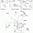 400/640 LC4-E, 640 LC4-E SUPERMOTO CHASSIS Lenker, armaturen handlebar, controls 400 / 640