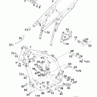 400/640 LC4-E, 640 LC4-E SUPERMOTO CHASSIS Rahmen, ausleger frame, sub frame 400 / 640
