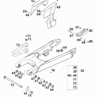 400/640 LC4-E, 640 LC4-E SUPERMOTO CHASSIS Schwingarm, kettenschutz swingarm, chain guard 400 / 640
