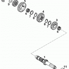 640 LC4 ADVENTURE ENGINE Getriebe i transmission i 400 / 640
