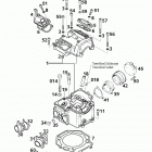 640 LC4 ADVENTURE ENGINE Zylinderkopf cylinder head 400 / 640