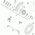 620 SUPER COMPETITION, 620 SC SUPERMOTO CHASSIS Vorderrad sc supermoto front wheel sc supermoto 620