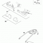 400/520 SX, EXC RACING CHASSIS Accessories 400 / 520
