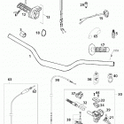 400/520 SX, EXC RACING CHASSIS Lenker, armaturen handlebar, controls 400 / 520