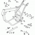 50 Mini Adventure, SX Junior/Senior, JR/SR Adventure CHASSIS Frame, side stand 50