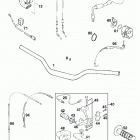 LC4 ADVENTURE R 640 CHASSIS Lenker, armaturen handlebar, controls 640