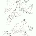 LC4 ADVENTURE R 640 CHASSIS Mask, fenders 640