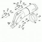 LC4 ADVENTURE R 640 CHASSIS Silencer 640