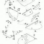 125 Sting CHASSIS Tank,sitzbank,verkleidung tank,seat,cover 125 98
