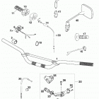 250/300/380 SX, MXC, EXC, EGS CHASSIS Lenker, armaturen handlebar, controls 250 / 300 / 380 98