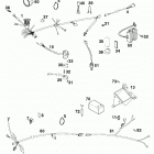 250/300/380 SX, MXC, EXC, EGS CHASSIS Kabelstrang egs wiring harness egs 250 / 300 / 380 98
