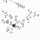 400/640 LC4 ENGINE Schaltung shifting mechanism 400 / 640 98