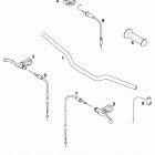 50 SXR ADVENTURE, PRO JUNIOR, PRO SENIOR CHASSIS Lenker, armaturen handlebar, controls 50 sxr 98