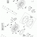 50 SXR ADVENTURE, PRO JUNIOR, PRO SENIOR CHASSIS Vorderrad, hinterrad front wheel, rear wheel 50 sxr 98