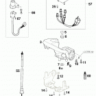 620 LC4 COMPETITION CHASSIS Tacho, befestigung speedometer, support 400 / 620 / 640 ...