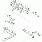 640 DUKE ELECTRIC STARTER CHASSIS Pro lever anlenkung pro lever system 640 98