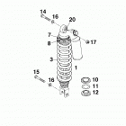 640 LC4-E/mil Federbein shock absorber 640 98