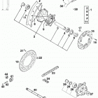 640 LC4-E/mil Hinterrad rear wheel 640 98