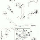 640 LC4-E/mil Lenker, armaturen handlebar, controls 640 98
