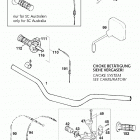 LC4 400/620 SX, SUPER COMPETITION CHASSIS Lenker, armaturen handlebar, controls 400 / 620 98