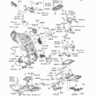 Concours 14 ABS (ZG1400-CAF) Рама ,крепежные детали